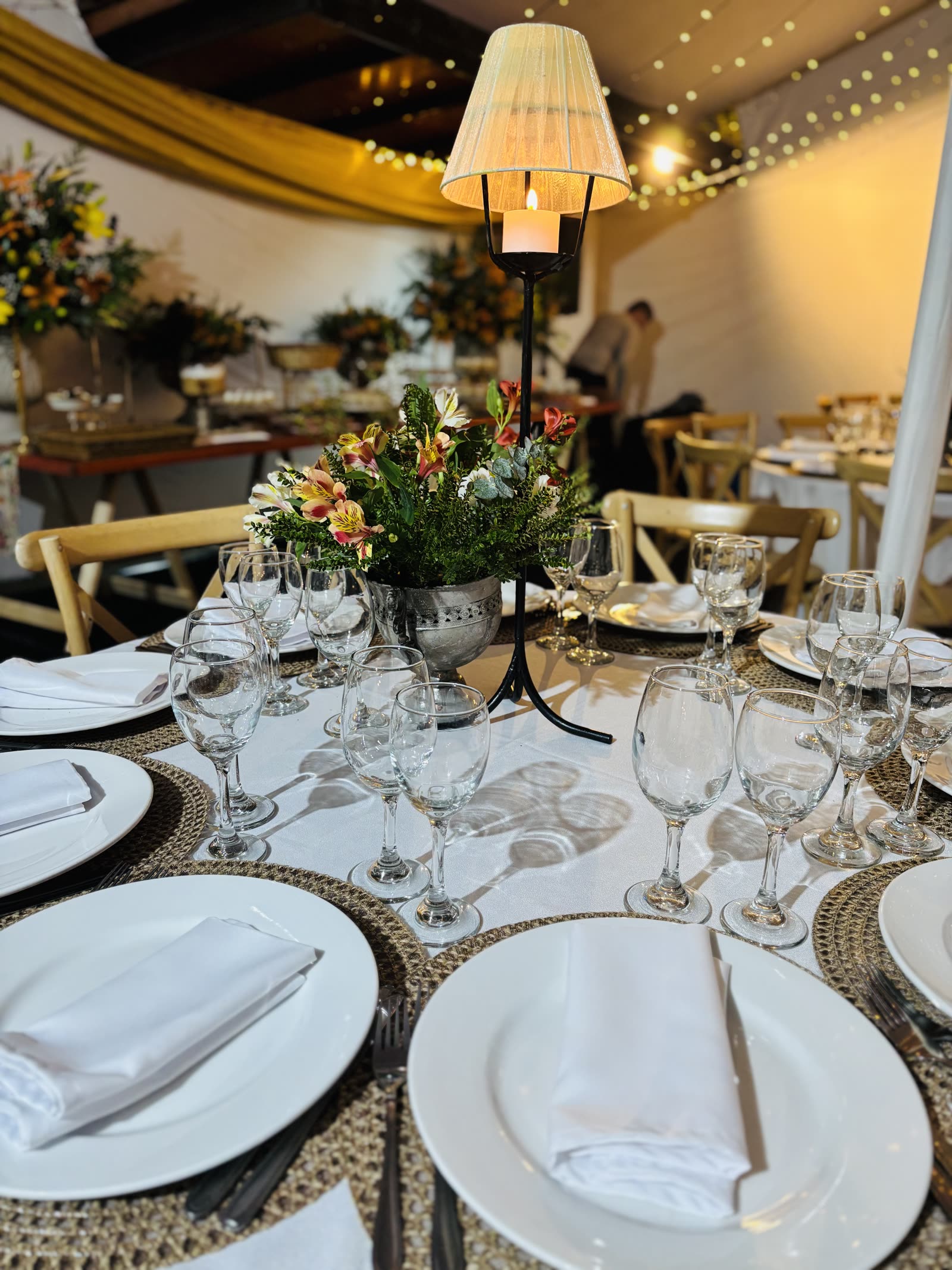 Servicio de banquetería Cuzmar — montaje 4