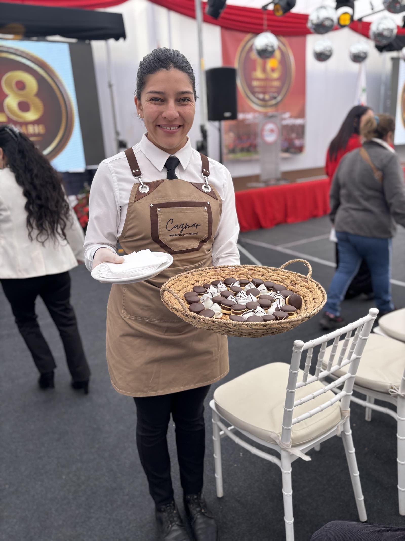 Servicio de banquetería Cuzmar — montaje 16