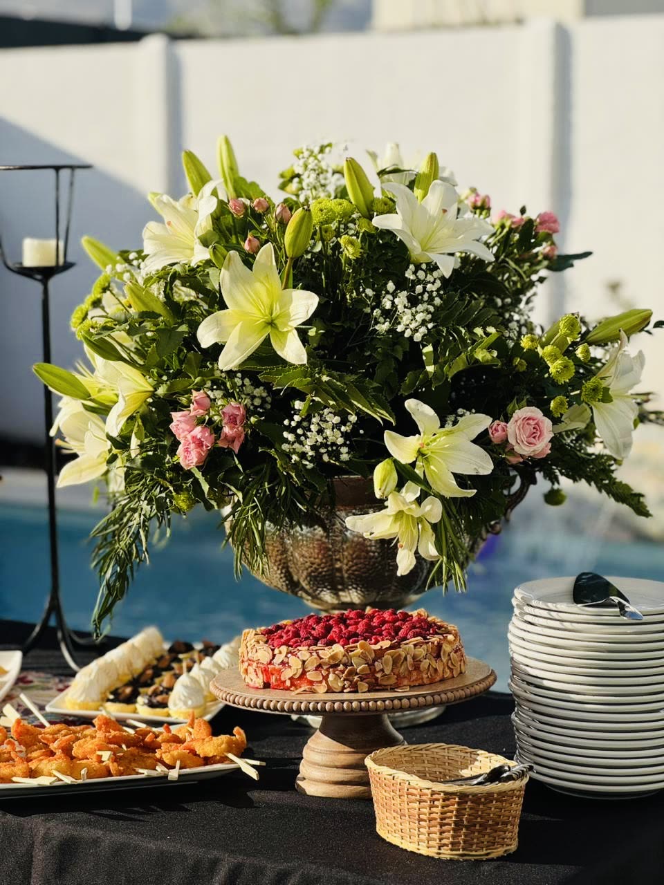 Servicio de banquetería Cuzmar — montaje 24
