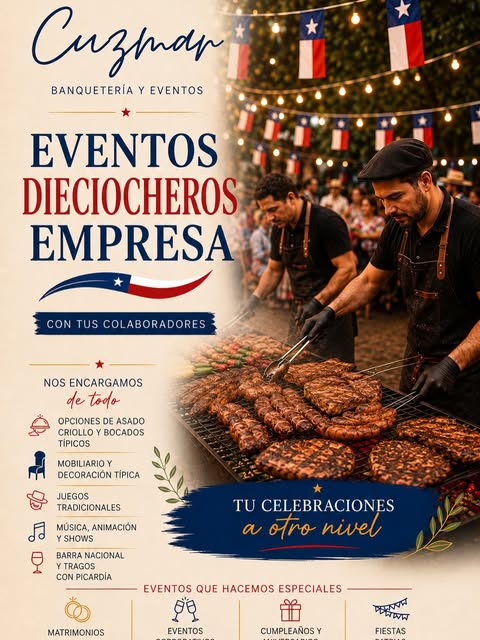 📅 ¡Ya estamos reservando fechas para Fiestas Patrias!